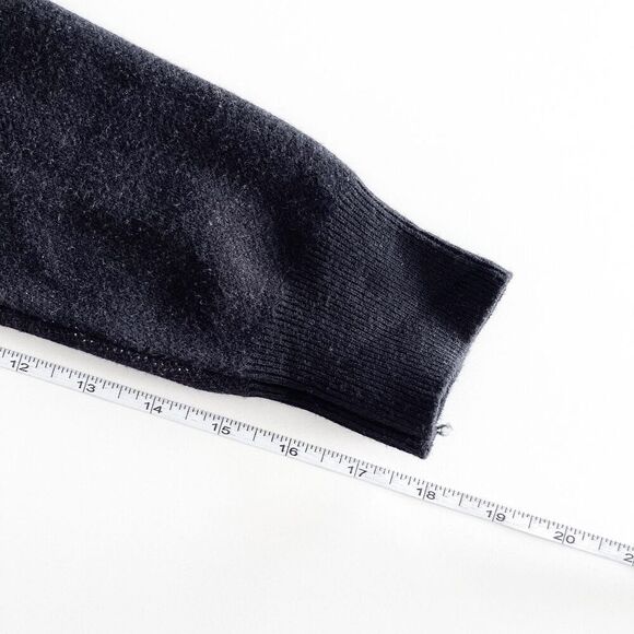 NWT Paul Jones Mens Geometric V-Neck Button Front Cardigan Sweater Black Small - Picture 7 of 8